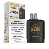 Level X Flavour Beast Boost Pod - Good Ol' Golden Tobacco available on Canada online vape shop